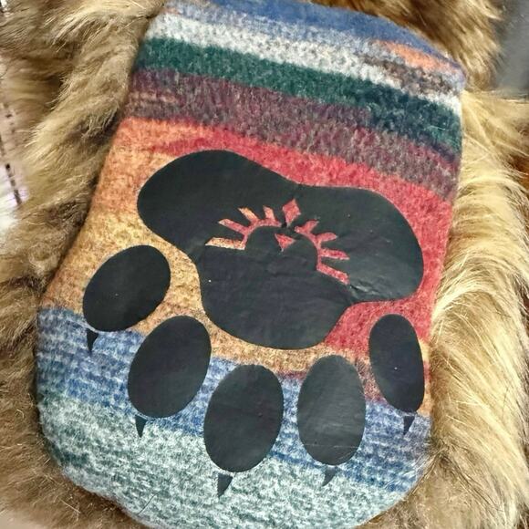 SpiritHoods Kodiak grizzly bear hat hoodie warmer hood OS one size unisex - Picture 14 of 16